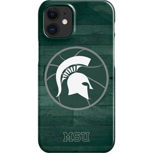 Michigan State University Basketball Courtside iPhone 12 Mini Lite Case