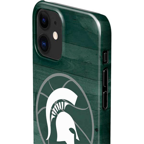 Michigan State University Basketball Courtside iPhone 12 Mini Lite Case