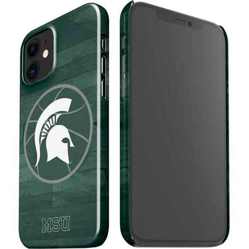Michigan State University Basketball Courtside iPhone 12 Mini Lite Case