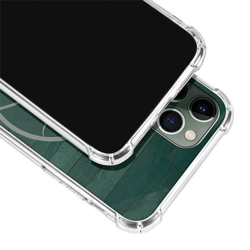 Michigan State University Basketball Courtside iPhone 12 Pro Clear Case