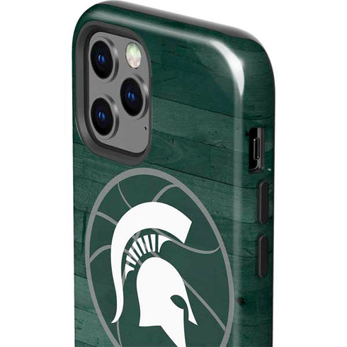Michigan State University Basketball Courtside iPhone 12 Pro Impact Case