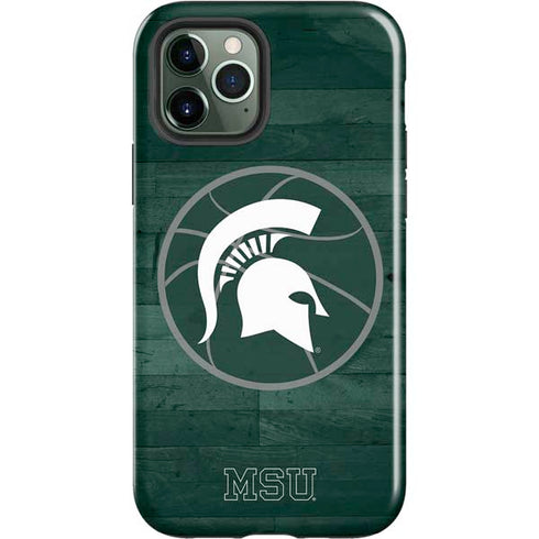 Michigan State University Basketball Courtside iPhone 12 Pro Max Impact Case