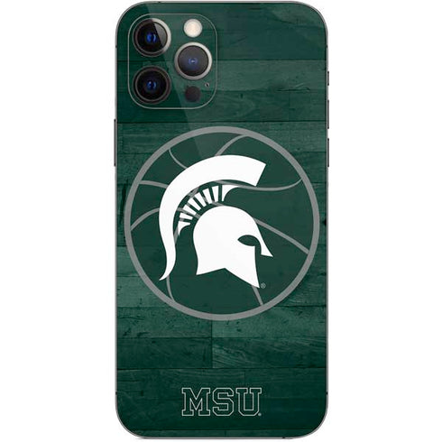 Michigan State University Basketball Courtside iPhone 12 Pro Skin