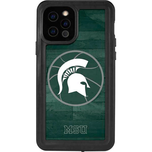 Michigan State University Basketball Courtside iPhone 12 Pro Waterproof Case