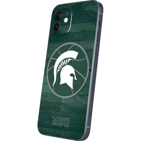 Michigan State University Basketball Courtside iPhone 12 Skin