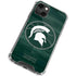 Michigan State University Basketball Courtside iPhone 13 Mini Clear Case