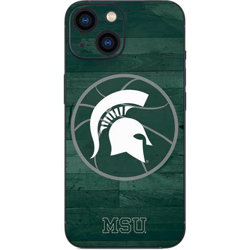 Michigan State University Basketball Courtside iPhone 13 Mini Skin