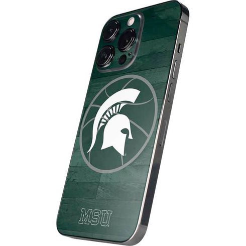 Michigan State University Basketball Courtside iPhone 13 Pro Max Skin