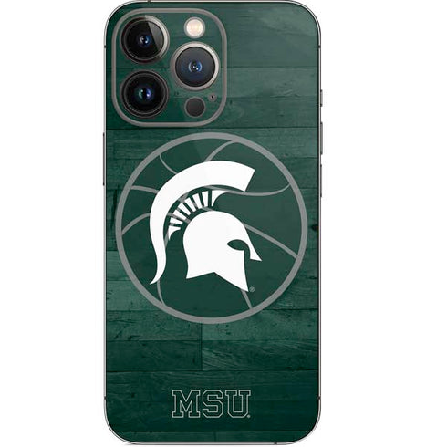 Michigan State University Basketball Courtside iPhone 13 Pro Skin