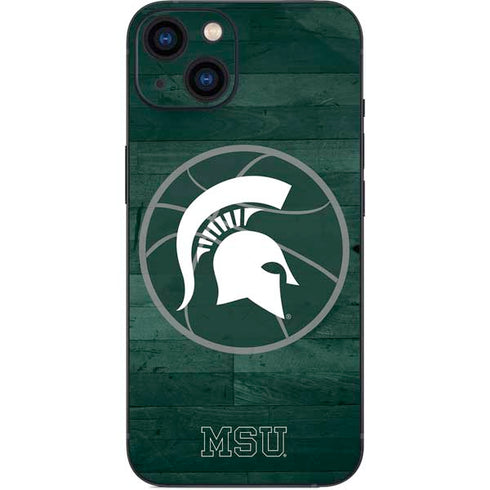 Michigan State University Basketball Courtside iPhone 13 Skin
