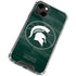 Michigan State University Basketball Courtside iPhone 14 Clear Case