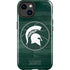 Michigan State University Basketball Courtside iPhone 15 Plus Impact Case