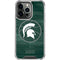 Michigan State University Basketball Courtside iPhone 15 Pro Clear Case