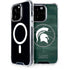 Michigan State University Basketball Courtside iPhone 14 Pro MagSafe Case