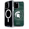 Michigan State University Basketball Courtside iPhone 15 Pro Max MagSafe Case