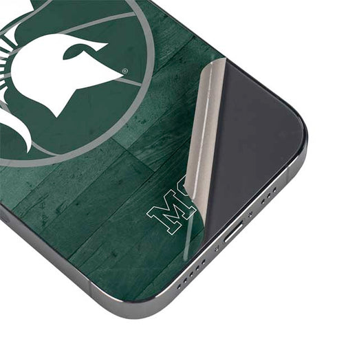 Michigan State University Basketball Courtside iPhone 14 Pro Max Skin