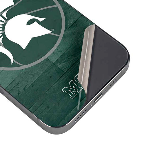 Michigan State University Basketball Courtside iPhone 14 Pro Skin