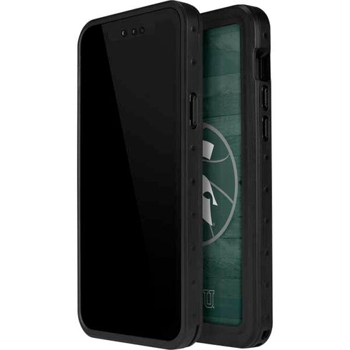 Michigan State University Basketball Courtside iPhone 14 Pro Waterproof Case
