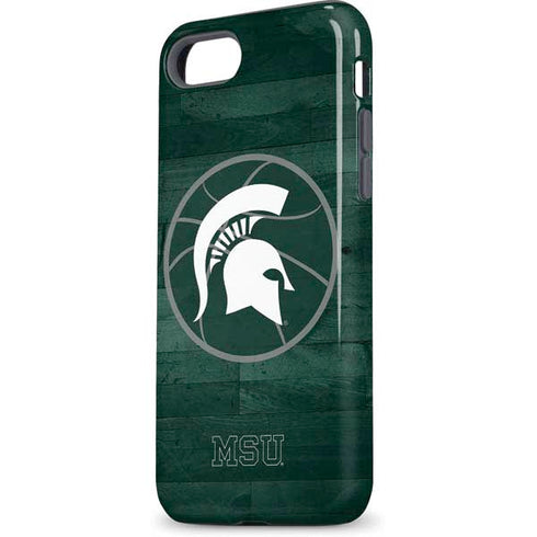 Michigan State University Basketball Courtside iPhone 8 Pro Case