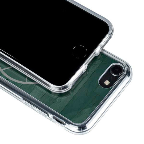 Michigan State University Basketball Courtside iPhone SE (2nd & 3rd Gen) Clear Case