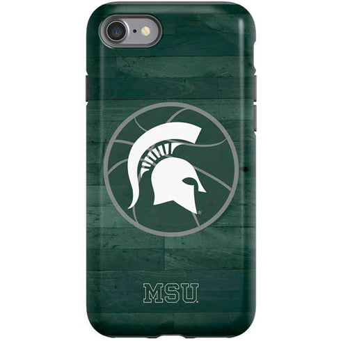 Michigan State University Basketball Courtside iPhone SE (2nd & 3rd Gen) Pro Case