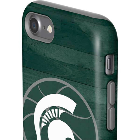 Michigan State University Basketball Courtside iPhone SE (2nd & 3rd Gen) Pro Case