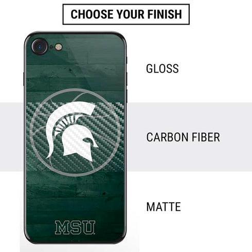 Michigan State University Basketball Courtside iPhone SE (2nd & 3rd Gen) Skin