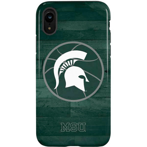 Michigan State University Basketball Courtside iPhone XR Pro Case