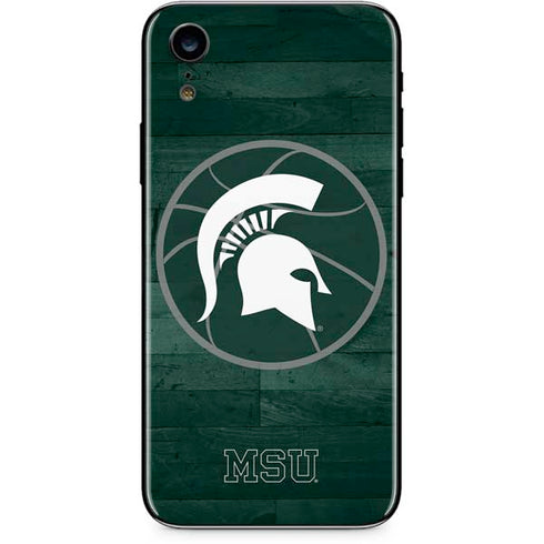 Michigan State University Basketball Courtside iPhone XR Skin