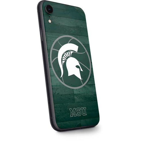 Michigan State University Basketball Courtside iPhone XR Skin