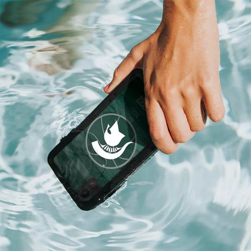 Michigan State University Basketball Courtside iPhone XR Waterproof Case