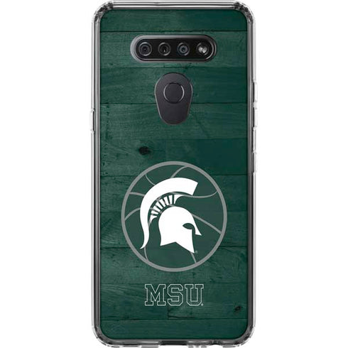 Michigan State University Basketball Courtside LG K51/Q51 Clear Case
