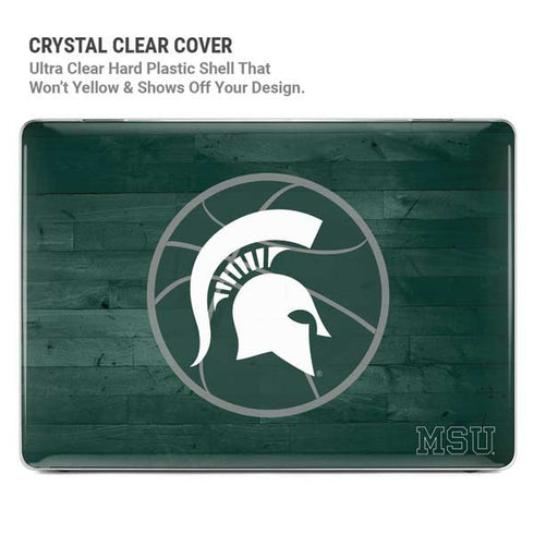 Michigan State University Basketball Courtside MacBook Air 13in M1 (2021) Case plus Skin