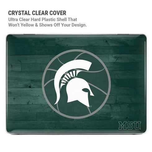 Michigan State University Basketball Courtside MacBook Air 15in (2023-2025) Case plus Skin