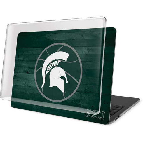 Michigan State University Basketball Courtside MacBook Pro 13in (2020) Case plus Skin