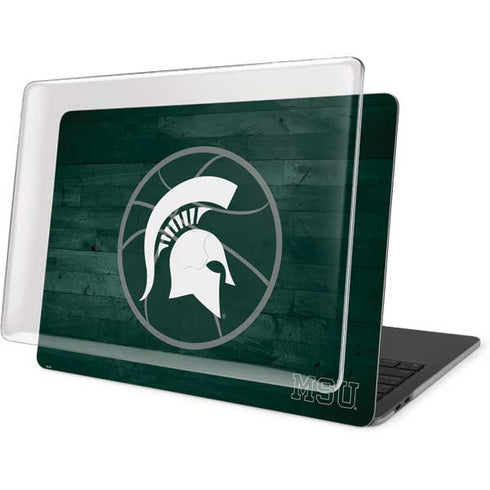 Michigan State University Basketball Courtside MacBook Pro 15in (2016-19) Case plus Skin