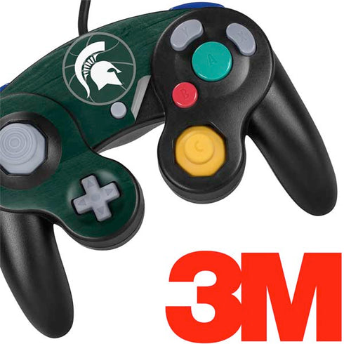 Michigan State University Basketball Courtside Nintendo GameCube Controller Skin