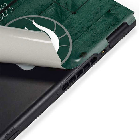 Michigan State University Basketball Courtside Nintendo Switch Bundle Skin