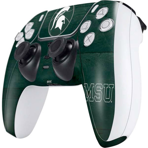Michigan State University Basketball Courtside PS5 Controller Skin