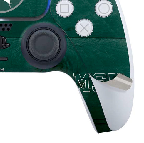 Michigan State University Basketball Courtside PS5 Slim Digital Edition Bundle Skin