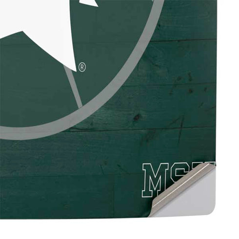 Michigan State University Basketball Courtside PS5 Slim Digital Edition Console Skin