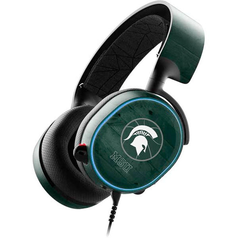 Michigan State University Basketball Courtside SteelSeries Arctis 3 Skin