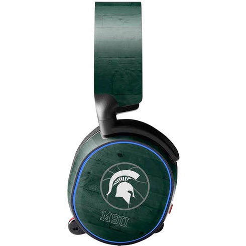 Michigan State University Basketball Courtside SteelSeries Arctis 3 Skin