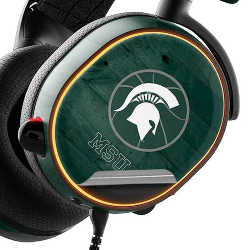 Michigan State University Basketball Courtside SteelSeries Arctis 3 Skin