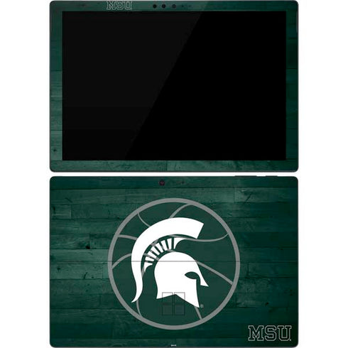 Michigan State University Basketball Courtside Surface Pro 7 Skin