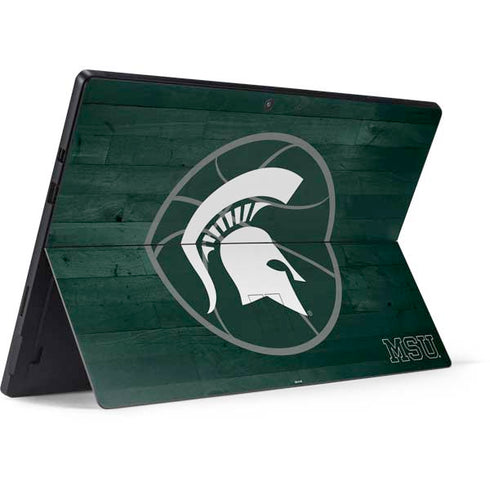Michigan State University Basketball Courtside Surface Pro 7 Skin