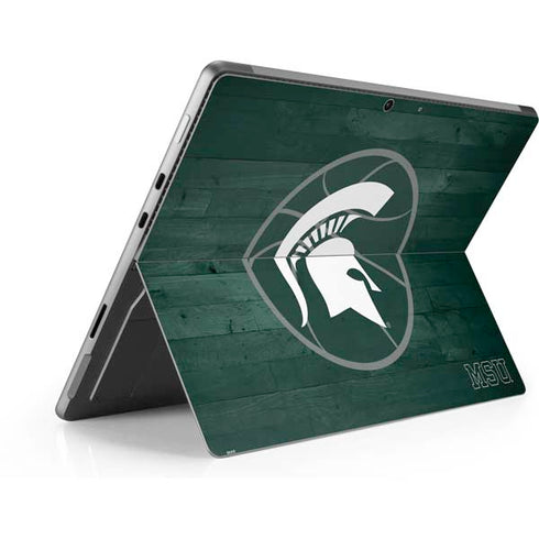 Michigan State University Basketball Courtside Surface Pro 8 Skin