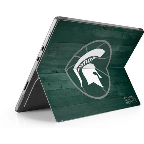 Michigan State University Basketball Courtside Surface Pro 9 Skin