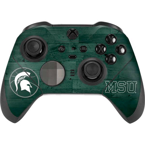 Michigan State University Basketball Courtside Xbox Elite Wireless Controller Series 2 Skin