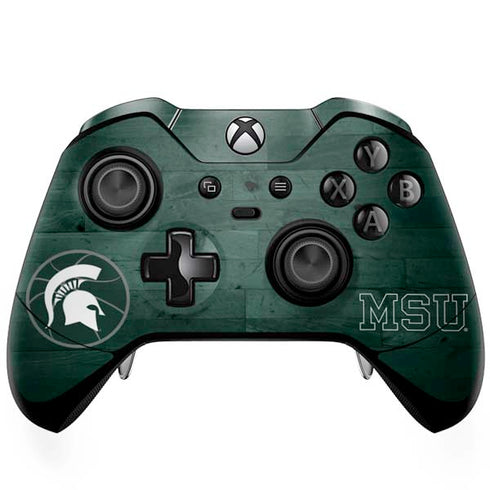 Michigan State University Basketball Courtside Xbox One Elite Controller Skin